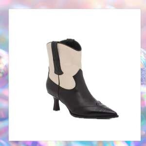 Circus NY by Sam Edelman Women's Yolanda Black and Cream Boots Size 7 New